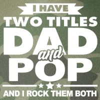 I Have Two Titles Dad And Pop Legacy Tie Dye Trucker Hat
