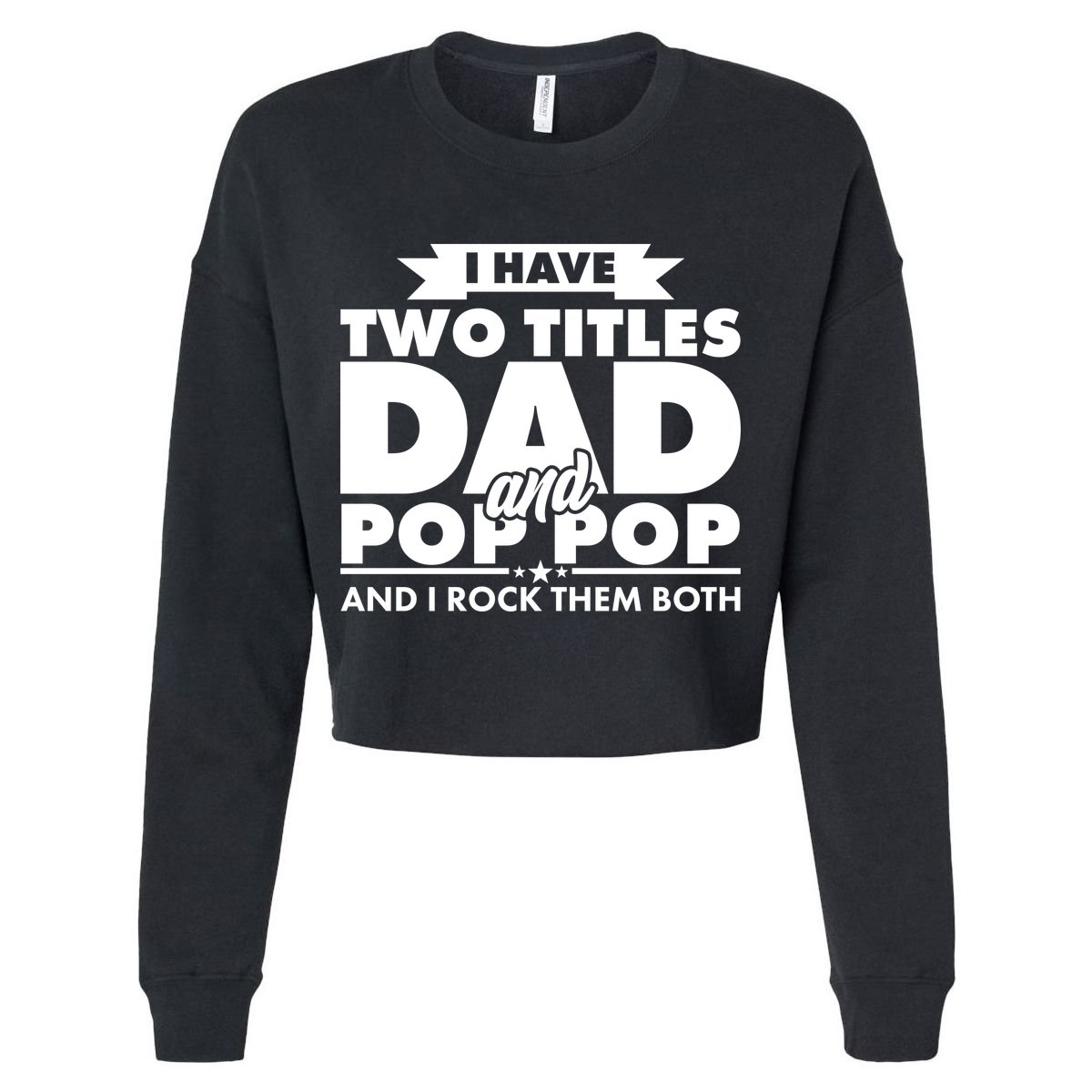 I Have Two Titles Dad And Pop Pop V-Neck T-Shirt
