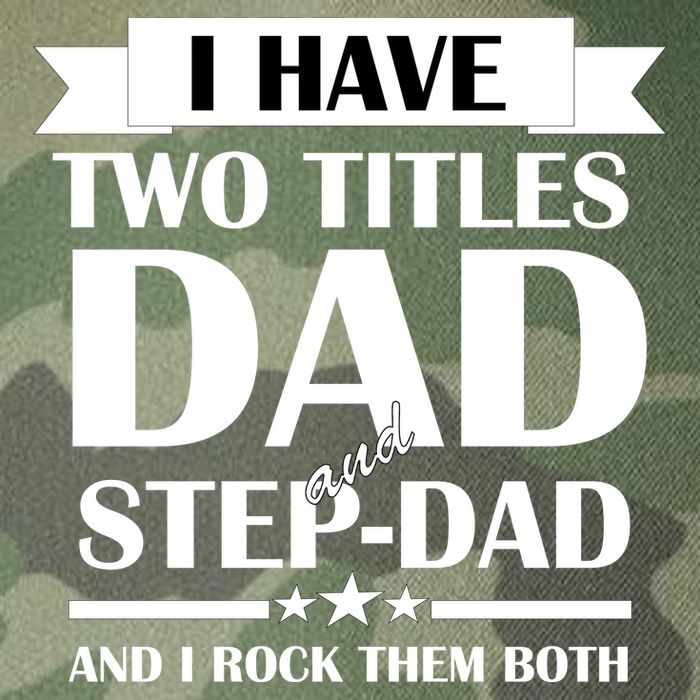 I Have Two Titles Dad And Step Dad And I Rock Them Both Legacy Tie Dye Trucker Hat