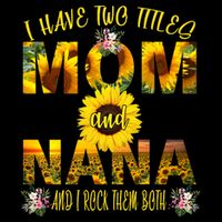 I Have Two Titles Mom And Nana Impact Tech Backpack
