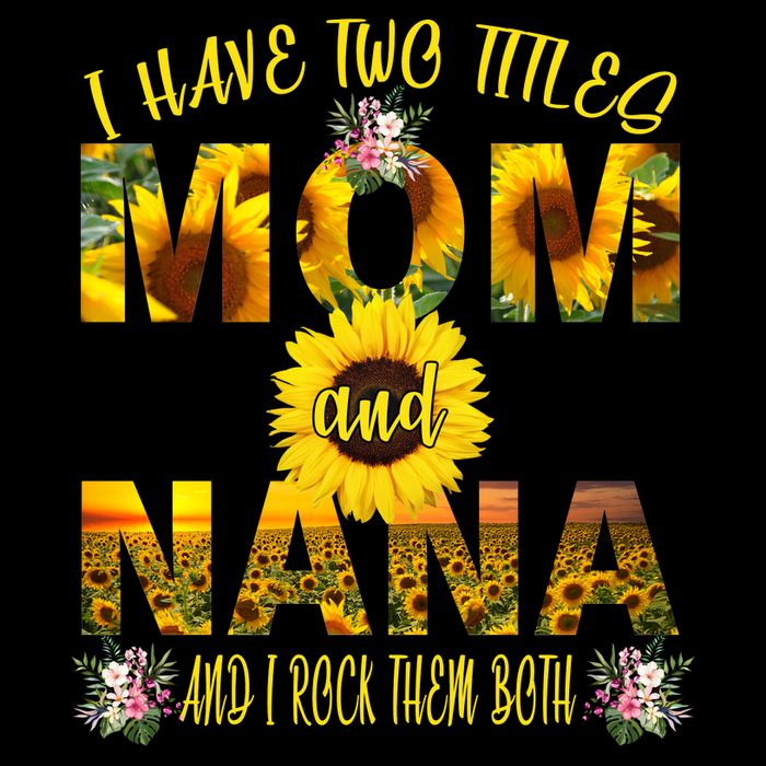 I Have Two Titles Mom And Nana Impact Tech Backpack