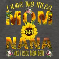 I Have Two Titles Mom And Nana Vector Backpack