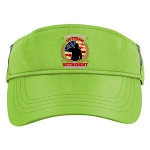 I Have Two Titles Veteran And Retirement Adult Drive Performance Visor