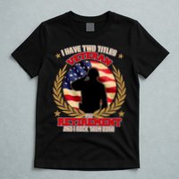 I Have Two Titles Veteran And Retirement T-Shirt
