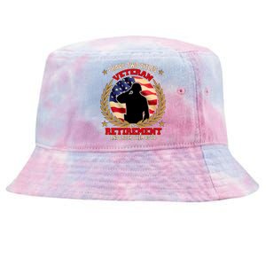 I Have Two Titles Veteran And Retirement Tie-Dyed Bucket Hat