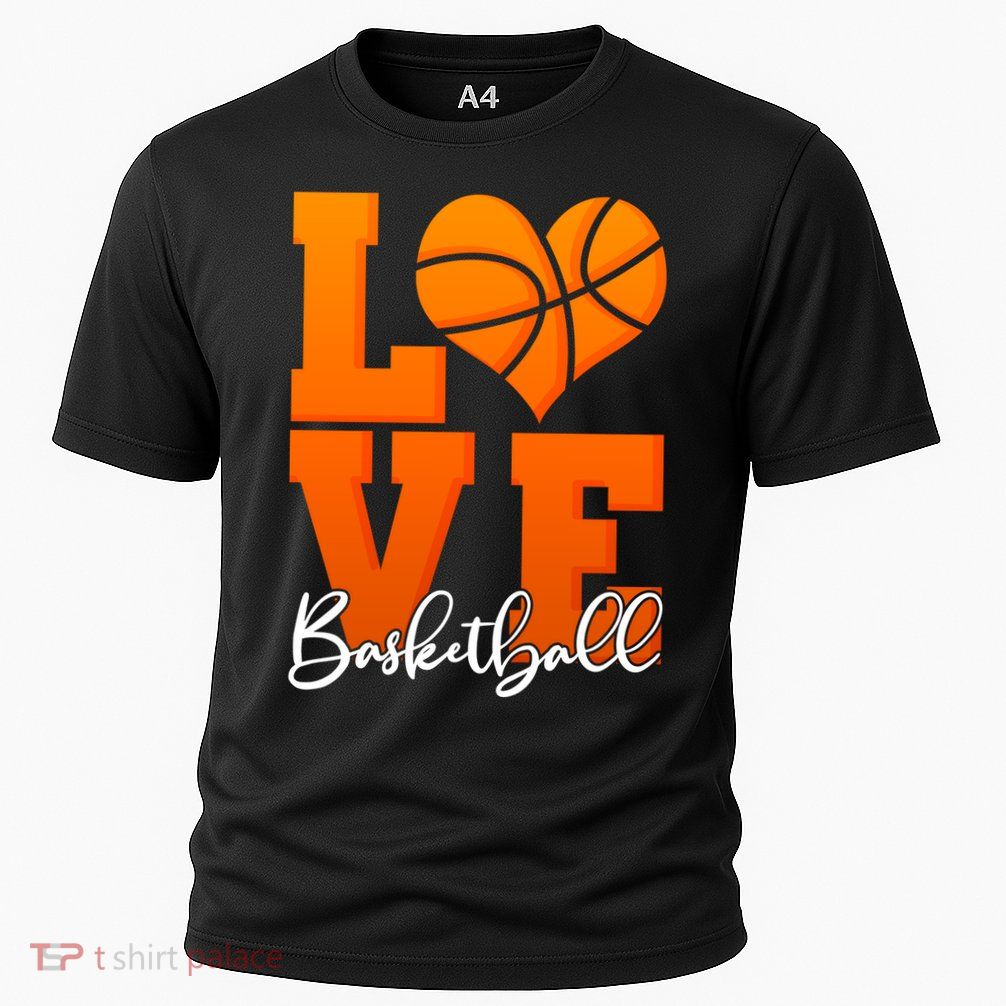 I Heart Basketball Performance Shirt