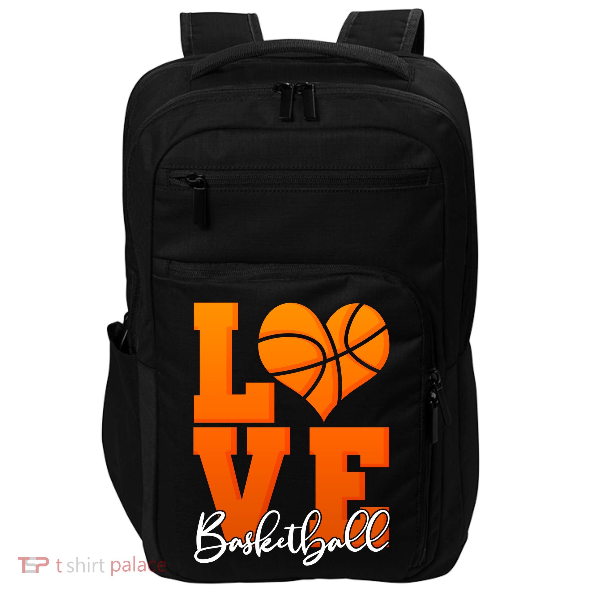 I Heart Basketball Impact Tech Backpack