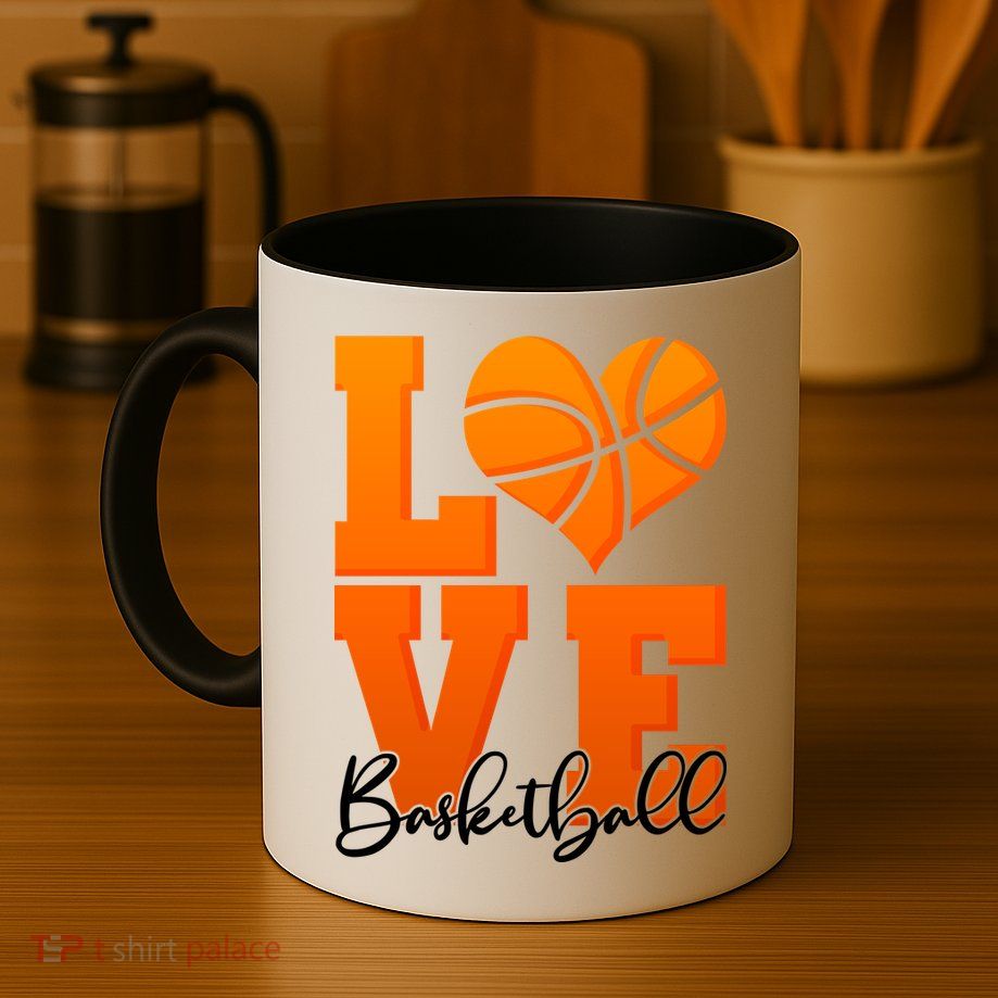 I Heart Basketball Mug
