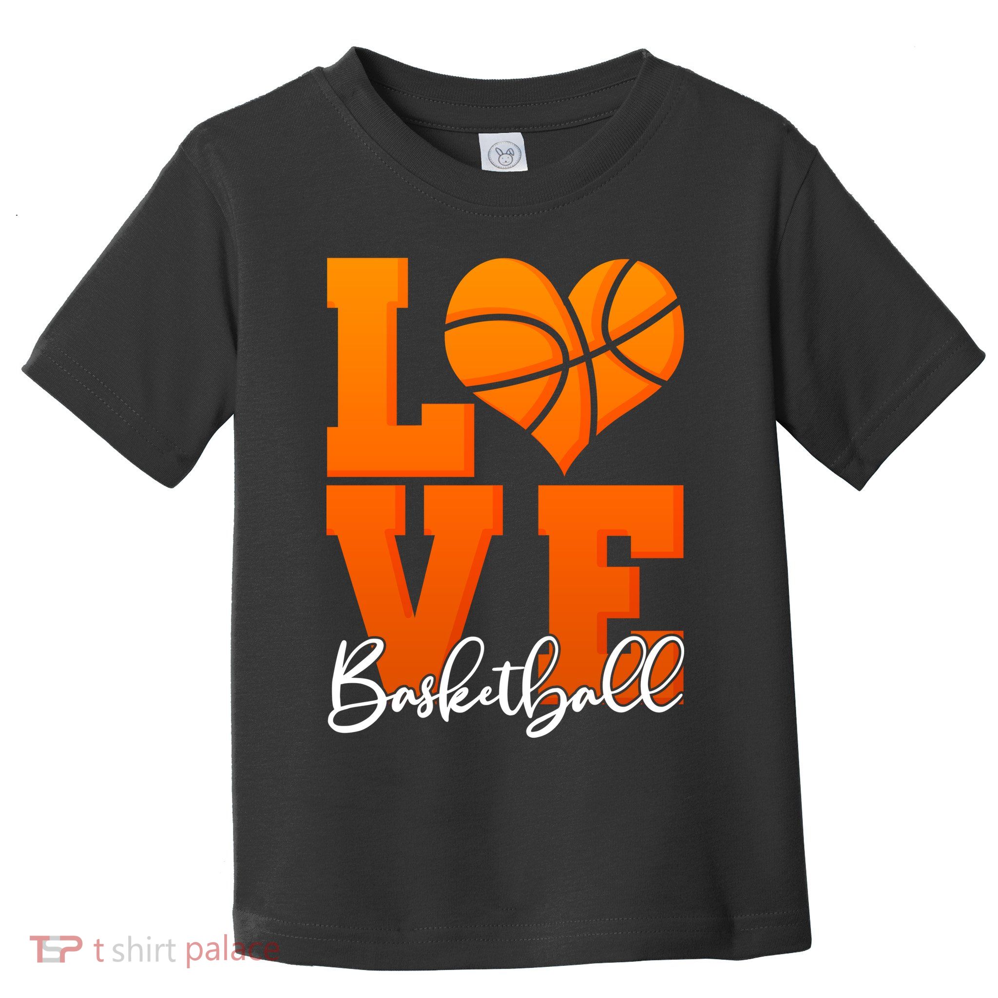 I Heart Basketball Toddler T-Shirt