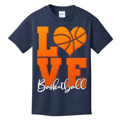 I Heart Basketball Kids T-Shirt