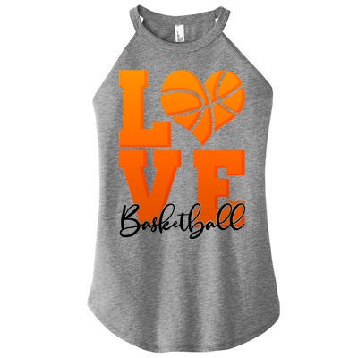 I Heart Basketball Women's Perfect Tri Rocker Tank