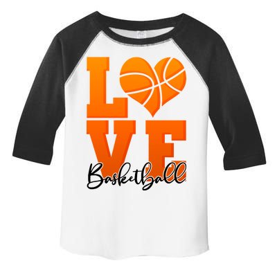 I Heart Basketball Toddler Fine Jersey T-Shirt