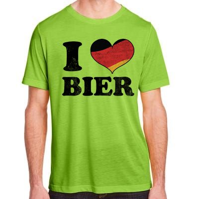 I Heart Beer Oktoberfest Adult ChromaSoft Performance T-Shirt