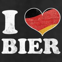 I Heart Beer Oktoberfest 7 Panel Mesh Trucker Snapback Hat