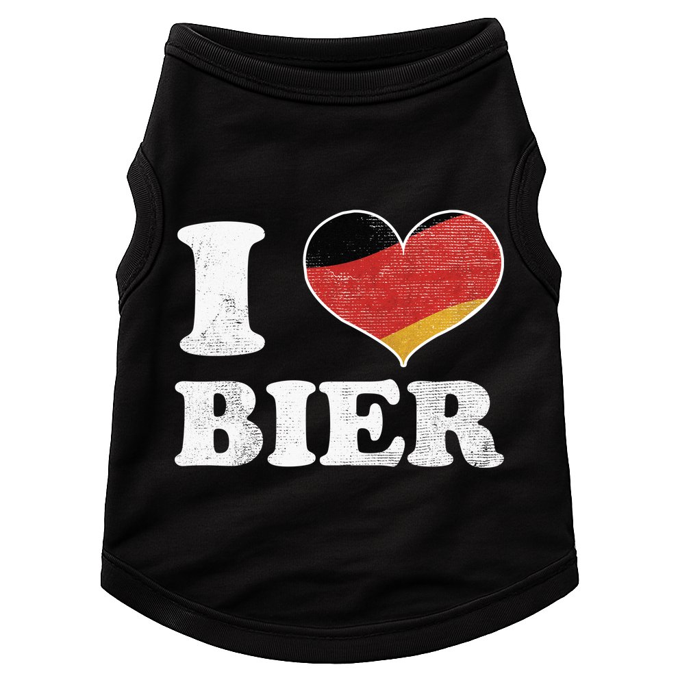 I Heart Beer Oktoberfest Doggie Tank