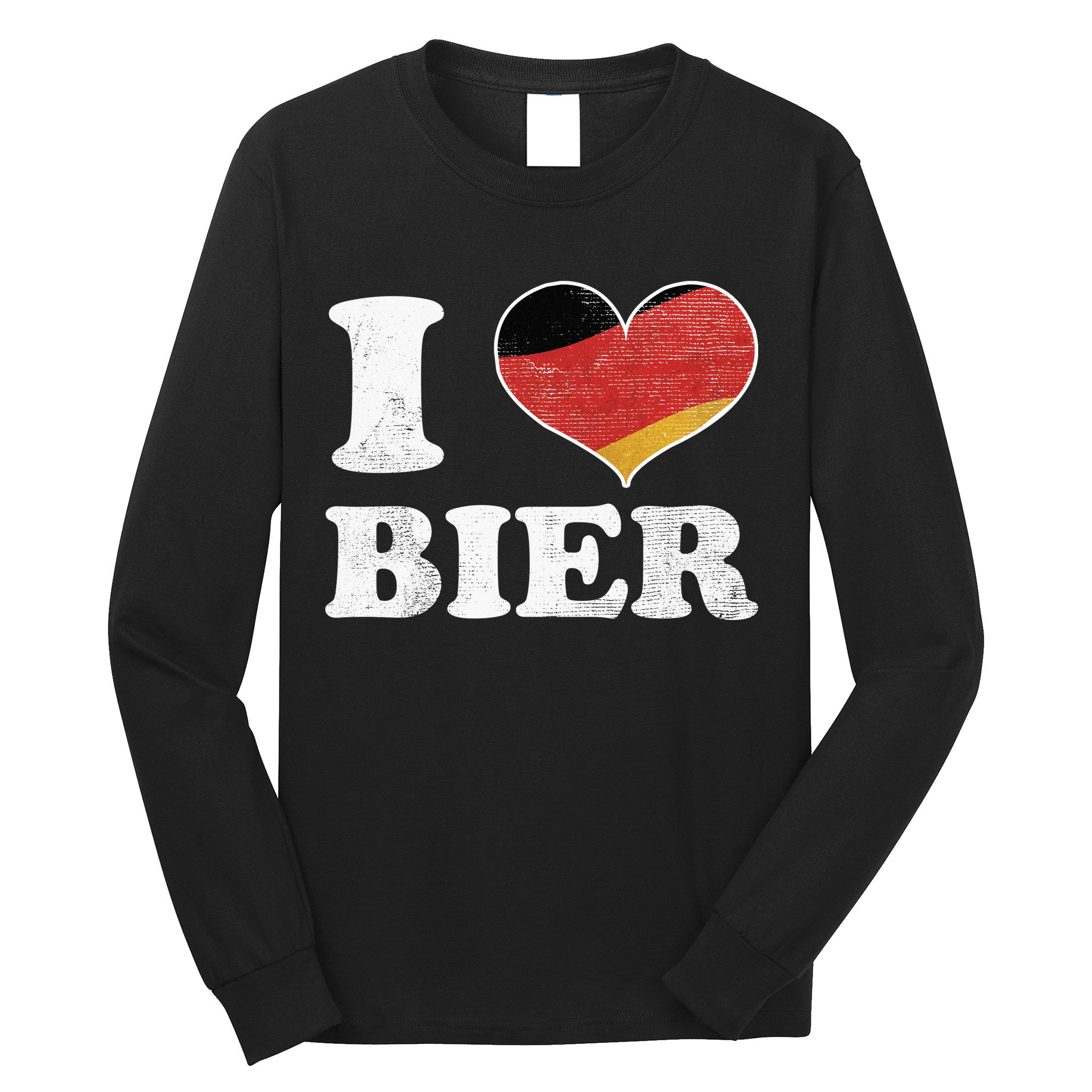 I Heart Beer Oktoberfest Long Sleeve Shirt
