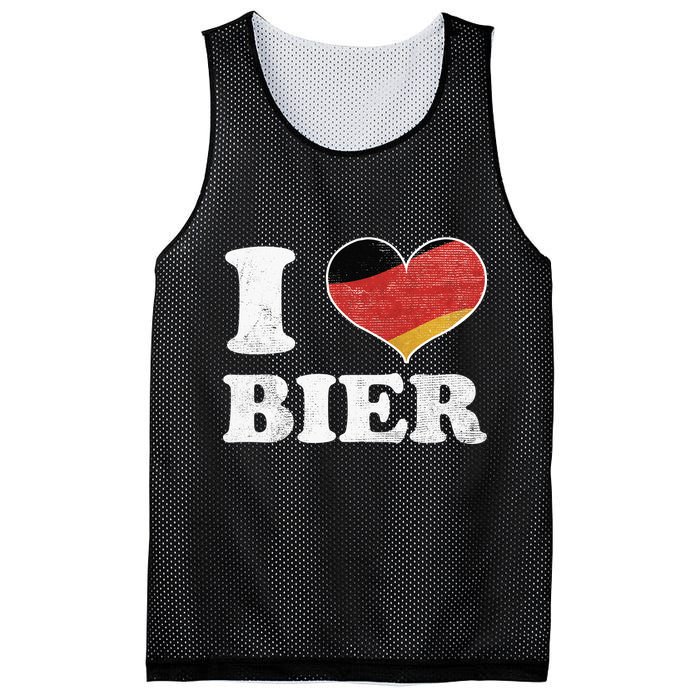 I Heart Beer Oktoberfest Mesh Reversible Basketball Jersey Tank