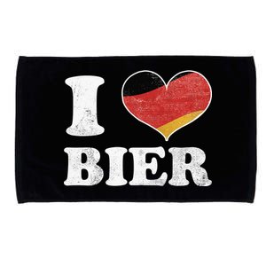 I Heart Beer Oktoberfest Microfiber Hand Towel