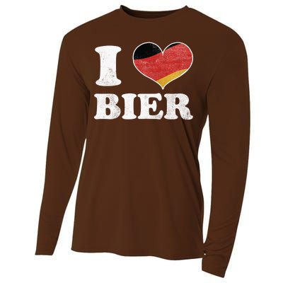 I Heart Beer Oktoberfest Cooling Performance Long Sleeve Crew