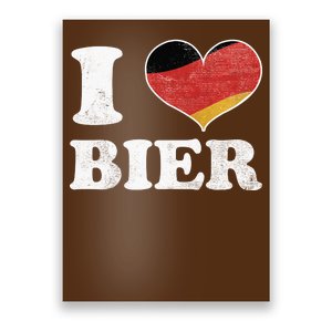 I Heart Beer Oktoberfest Poster