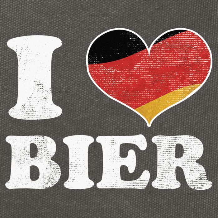 I Heart Beer Oktoberfest Cotton Canvas Backpack
