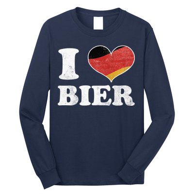 I Heart Beer Oktoberfest Long Sleeve Shirt