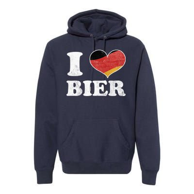 I Heart Beer Oktoberfest Premium Hoodie