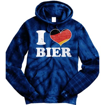 I Heart Beer Oktoberfest Tie Dye Hoodie