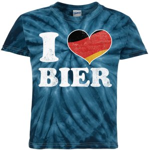 I Heart Beer Oktoberfest Kids Tie-Dye T-Shirt