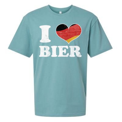 I Heart Beer Oktoberfest Sueded Cloud Jersey T-Shirt