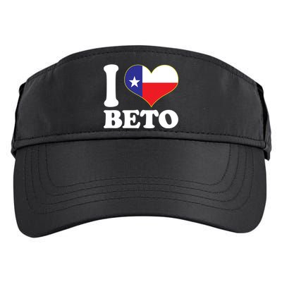 I Heart Beto Adult Drive Performance Visor