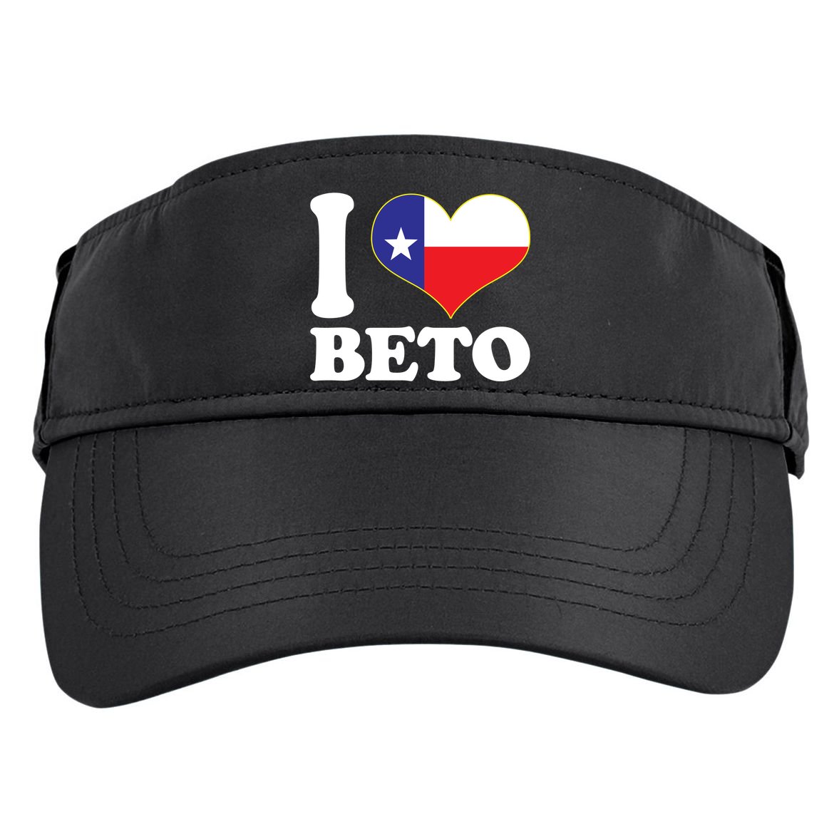 I Heart Beto Adult Drive Performance Visor