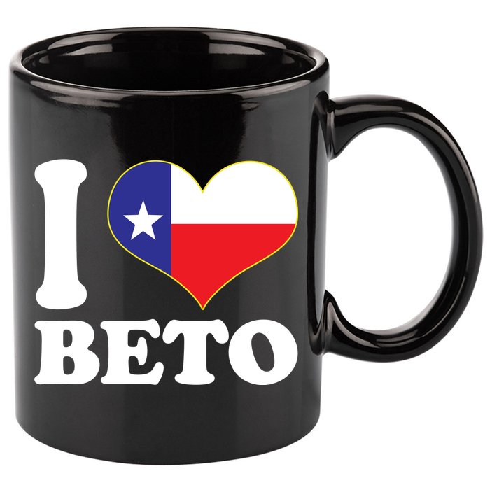 I Heart Beto 11oz C Handle Ceramic Mug