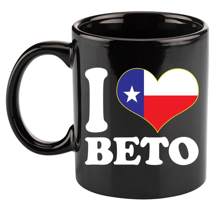 I Heart Beto 11oz C Handle Ceramic Mug