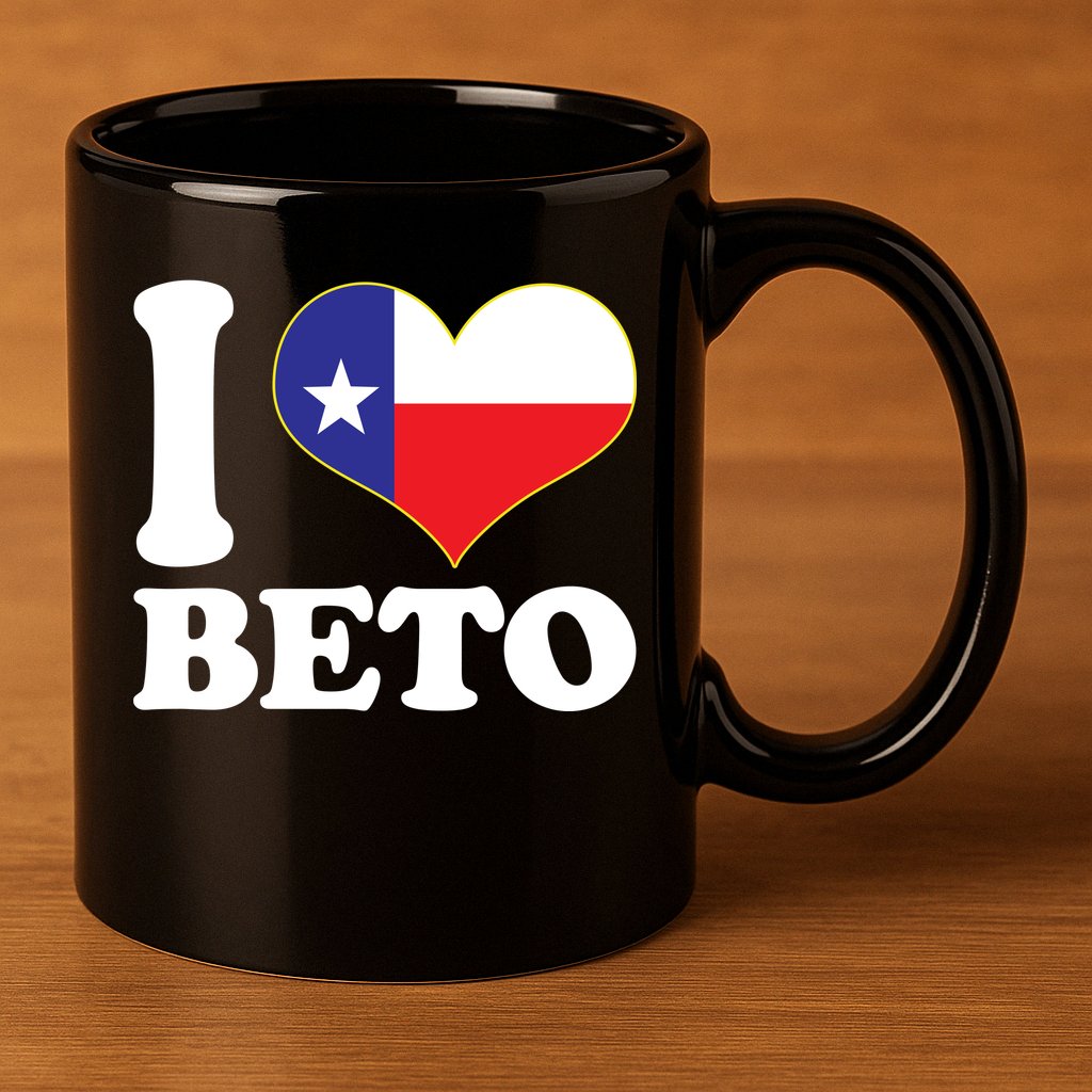 I Heart Beto 11oz C Handle Ceramic Mug