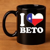 I Heart Beto 11oz C Handle Ceramic Mug