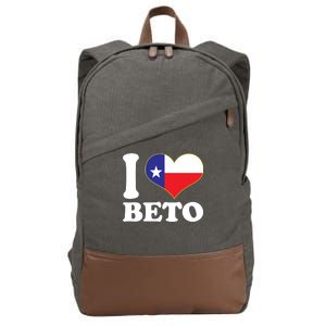 I Heart Beto Cotton Canvas Backpack