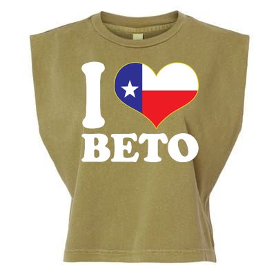 I Heart Beto Garment-Dyed Women's Muscle Tee