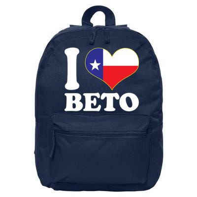 I Heart Beto 16 in Basic Backpack