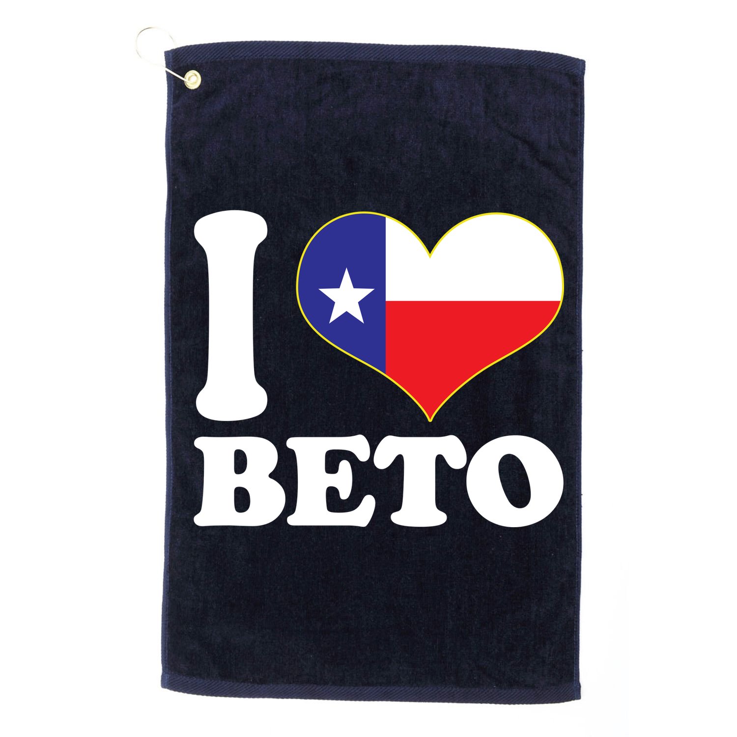 I Heart Beto Golf Towel