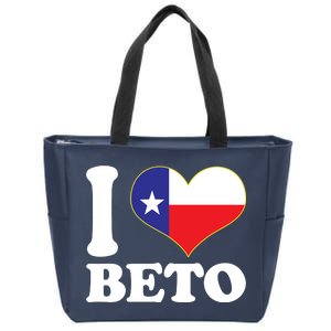 I Heart Beto Zip Tote Bag