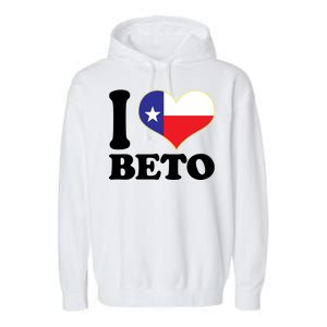 I Heart Beto Garment-Dyed Fleece Hoodie