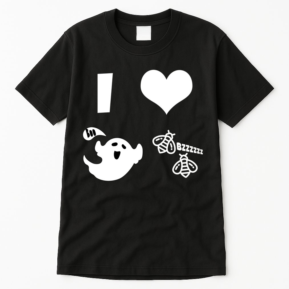 I Heart Boo Beez Tall T-Shirt