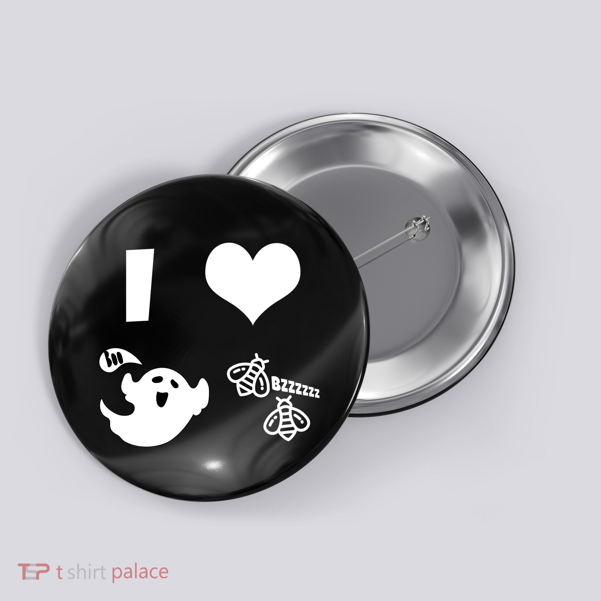 I Heart Boo Beez Button