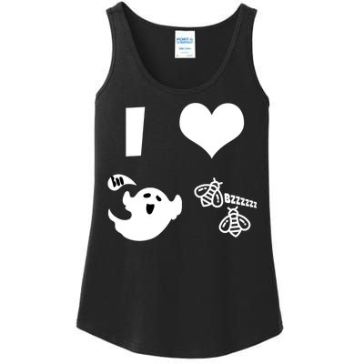 I Heart Boo Beez Ladies Essential Tank