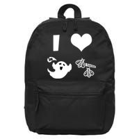 I Heart Boo Beez 16 in Basic Backpack