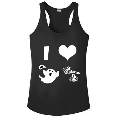 I Heart Boo Beez Ladies PosiCharge Competitor Racerback Tank