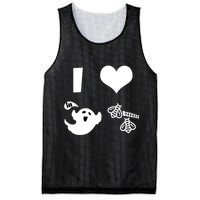 I Heart Boo Beez Mesh Reversible Basketball Jersey Tank