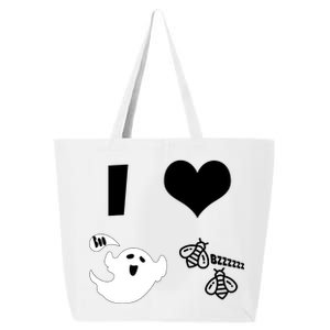 I Heart Boo Beez 25L Jumbo Tote