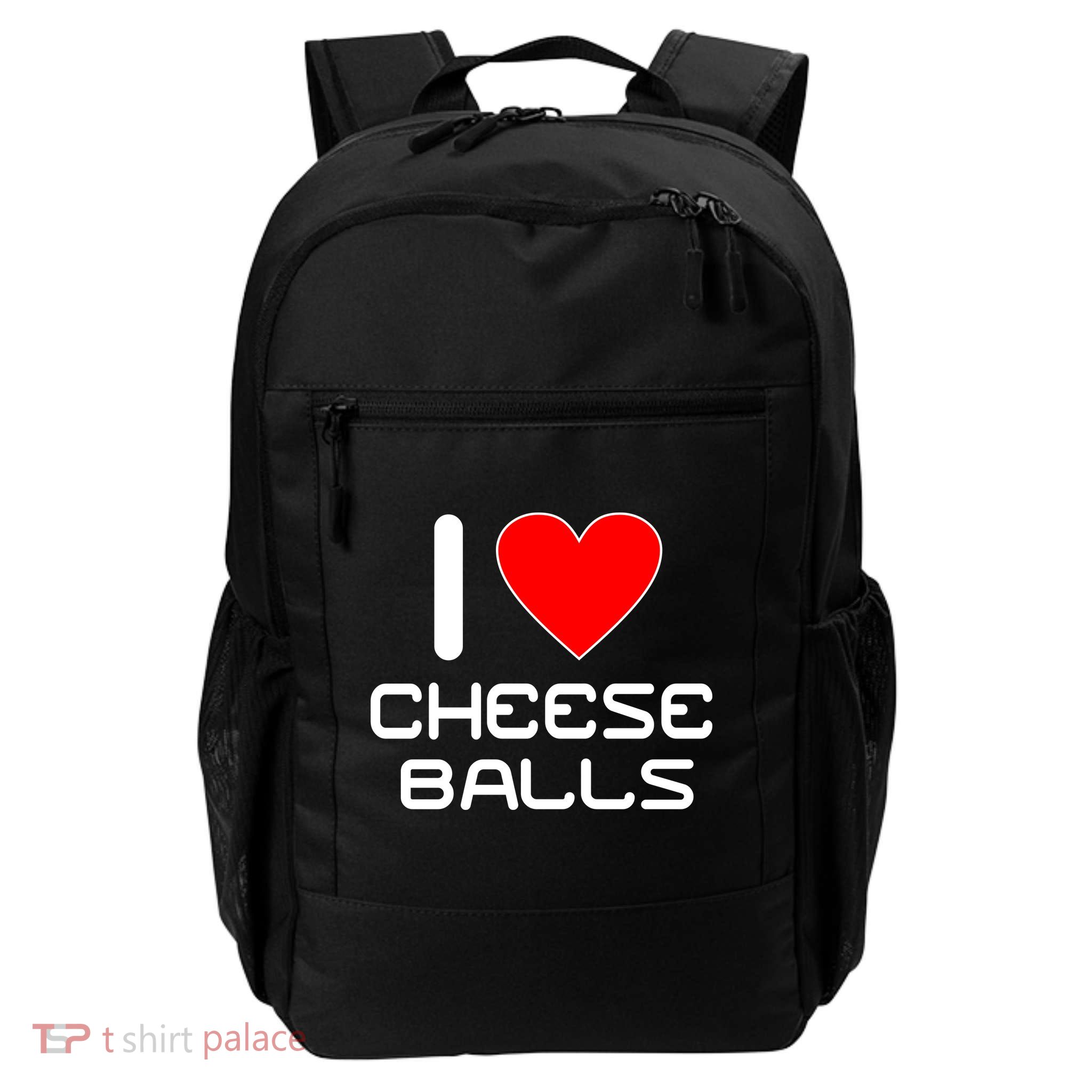 I Heart Cheese Balls Backpack